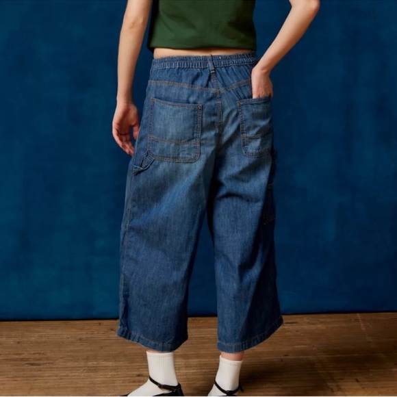 BDG | URBAN OUTFITTERS NWT Meg Carpenter Jeans cropped wide leg SZ 25 - Picture 2 of 8